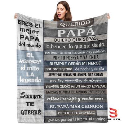 Cobija personalizada día del padre 04