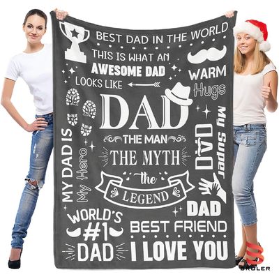 Cobija personalizada día del padre 03