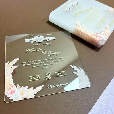 Tarjetas de invitación matrimonio