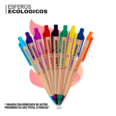 Esferos ecologicos