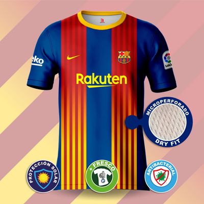 Camiseta sublimada FCB alterno