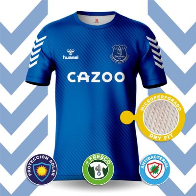 Camiseta sublimada Everton