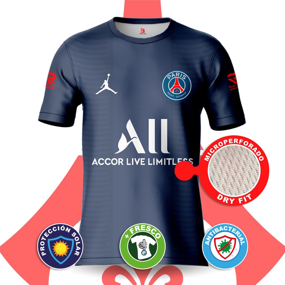 Camiseta sublimada PSG 02