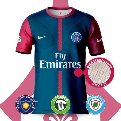 Camiseta sublimada PSG 04