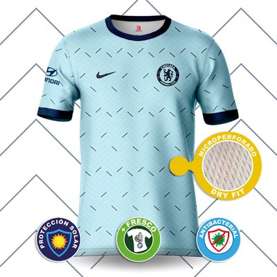 Camiseta sublimada Chelsea alterno