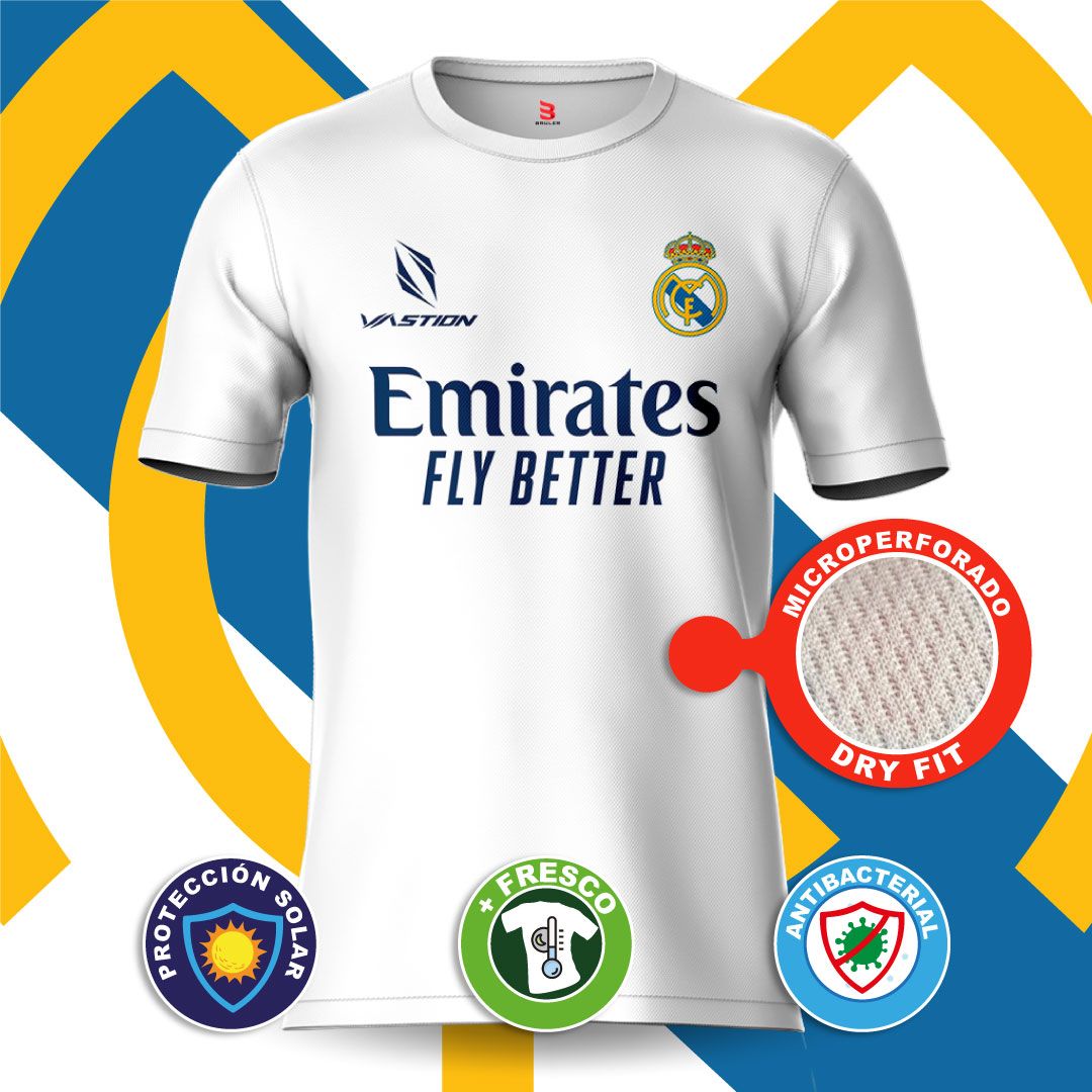 Camiseta sublimada Real Madrid