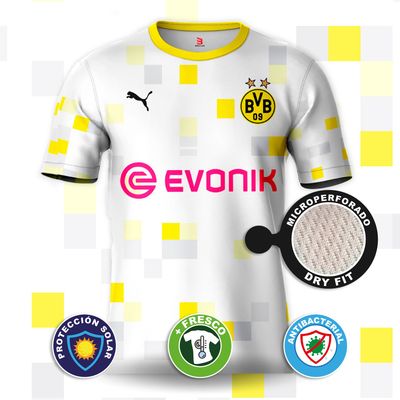 Camiseta sublimada Borussia Dormunt alterno