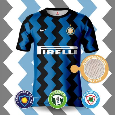Camiseta sublimada Inter de Milan