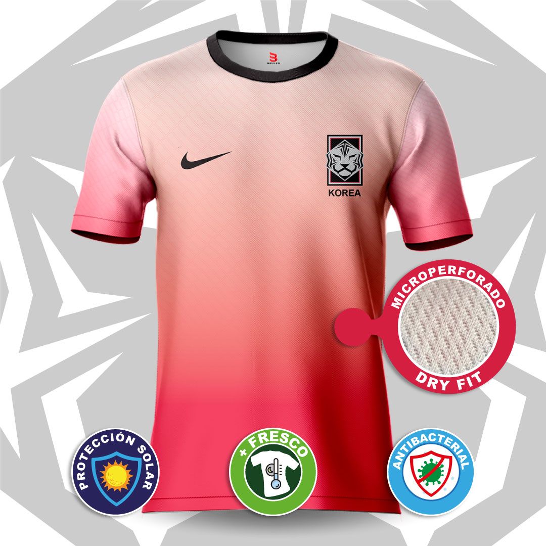 Camiseta sublimada Korea 2020