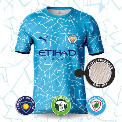 Camiseta sublimada Manchester City