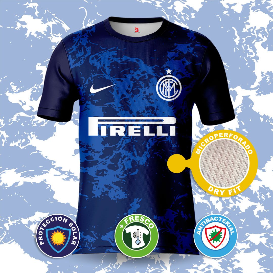 Camiseta sublimada Inter de Milán