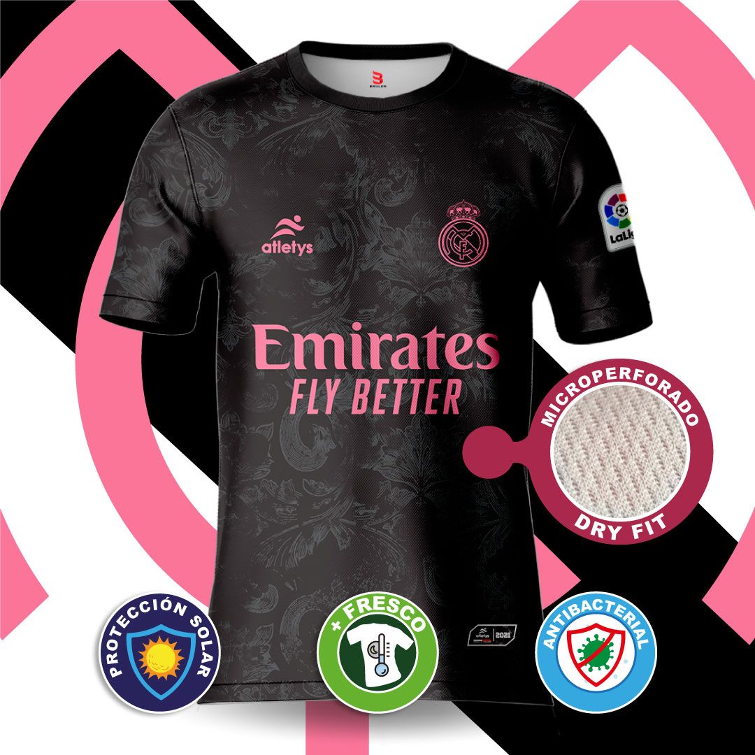 Camiseta sublimada Real Madrid alterna