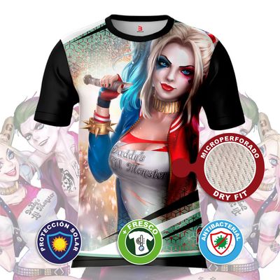 Camiseta sublimada Harley Queen