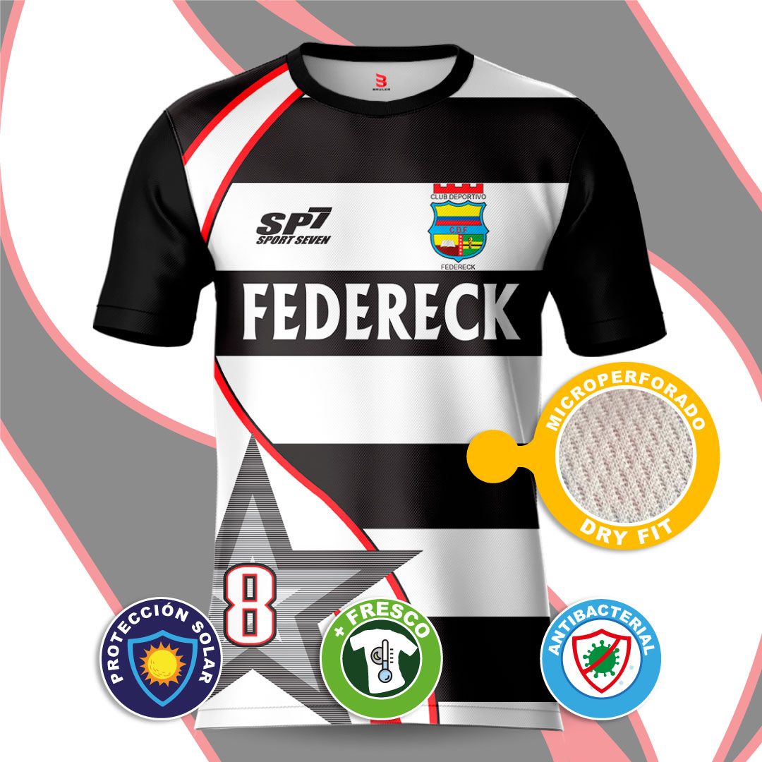 Camiseta sublimada Federeck