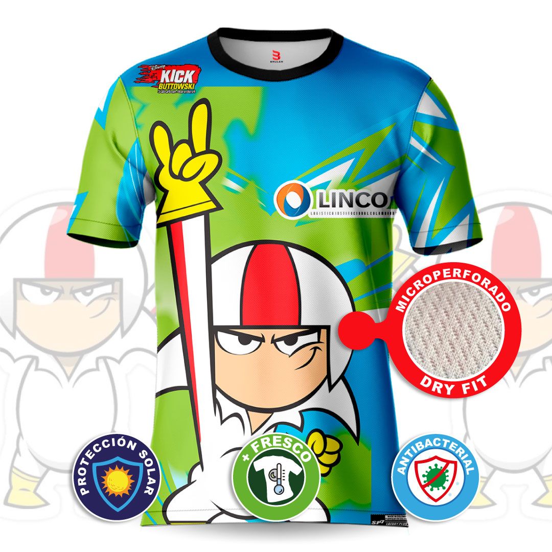 Camiseta sublimada Linco