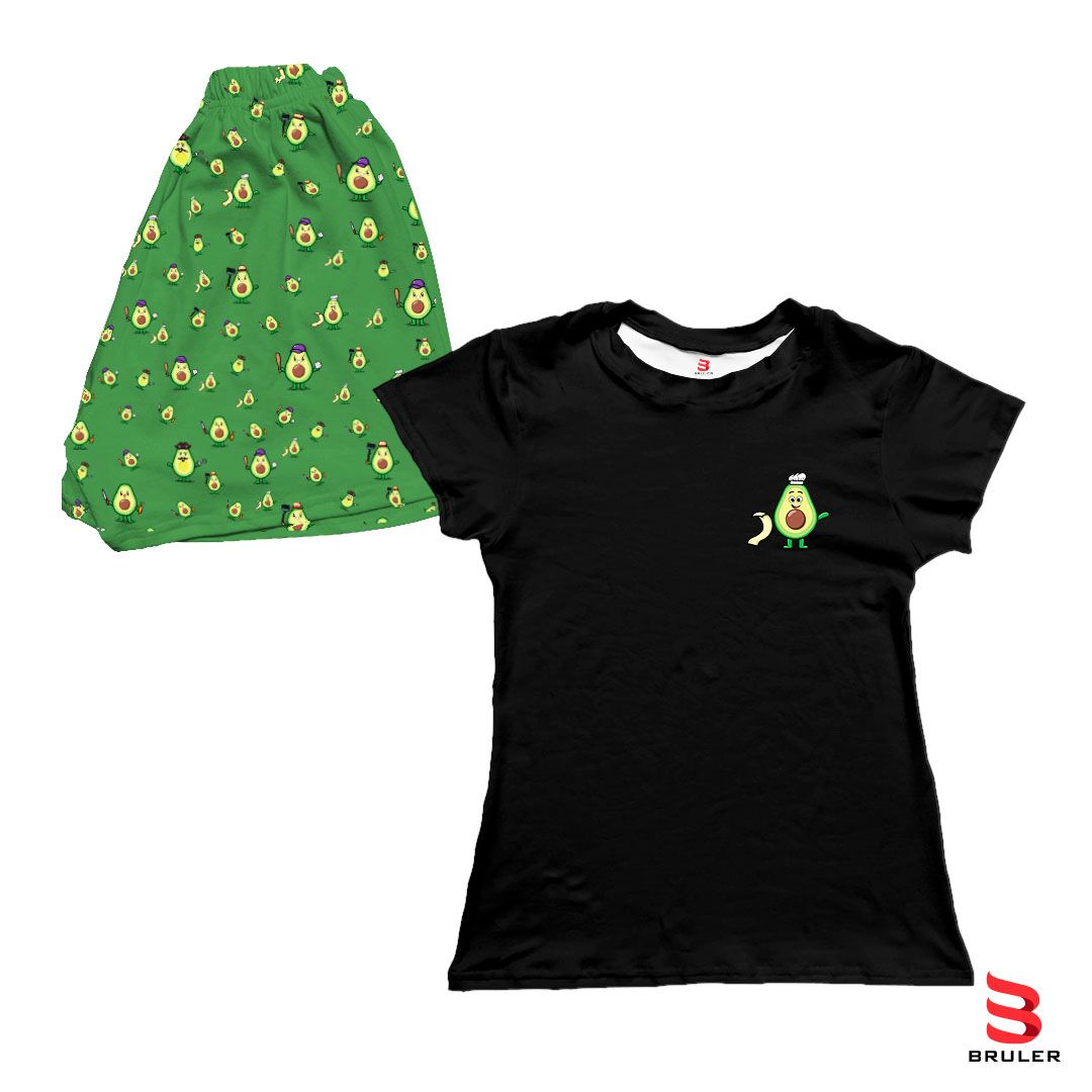 Pijama aguacate