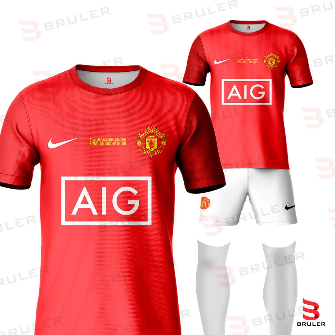 Uniforme deportivo Manchester United 2008