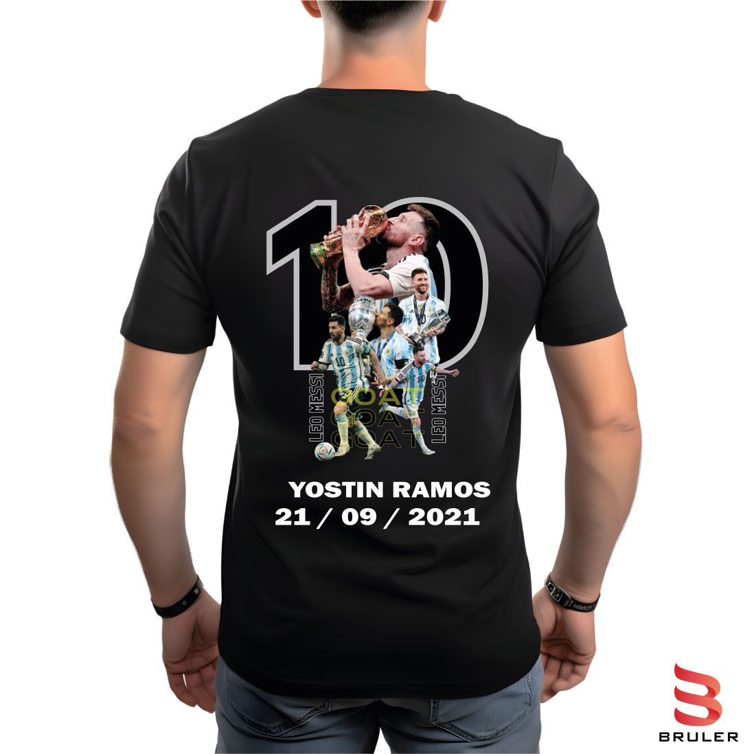 Camiseta personalizada MESSI
