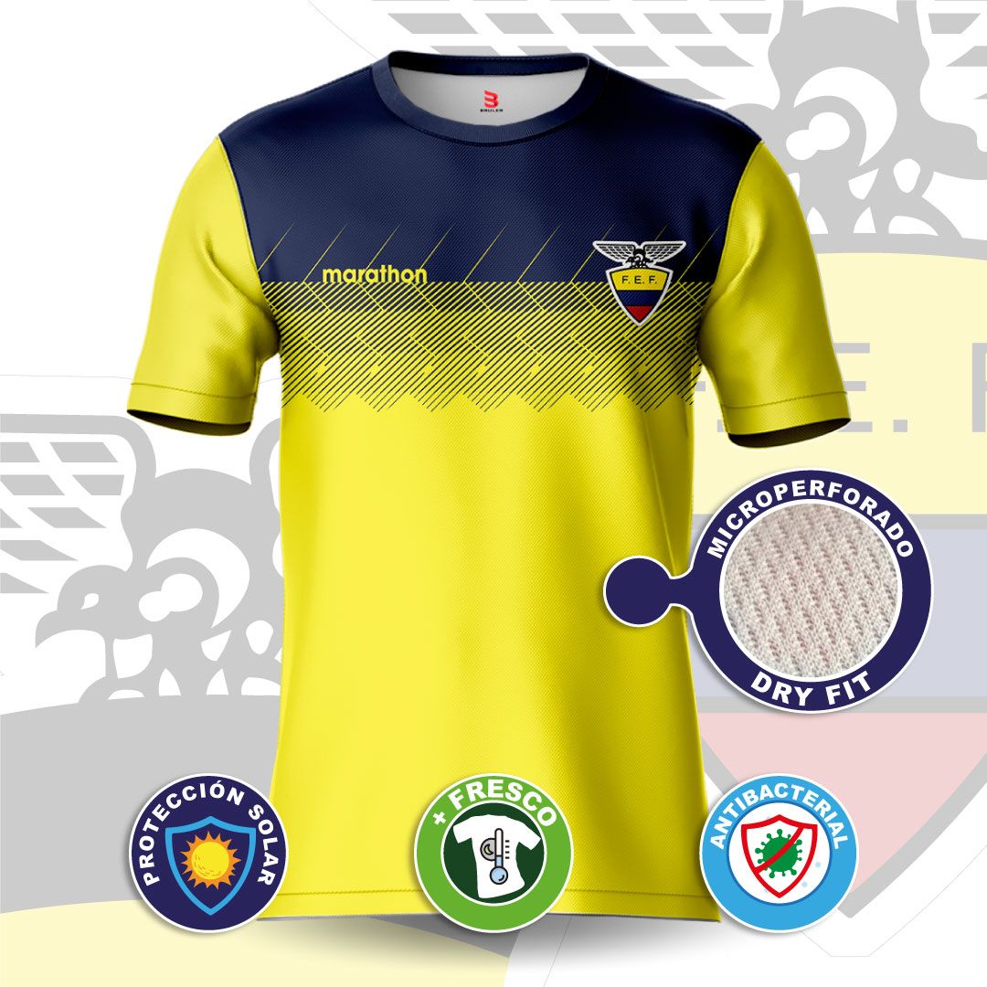 Camiseta sublimada Ecuador 2018