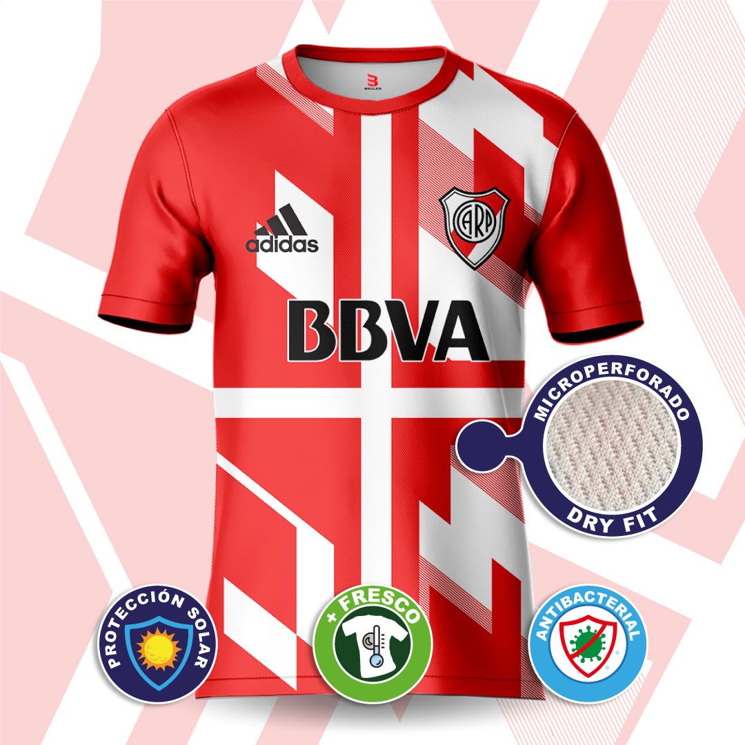 Camiseta sublimada River Plate