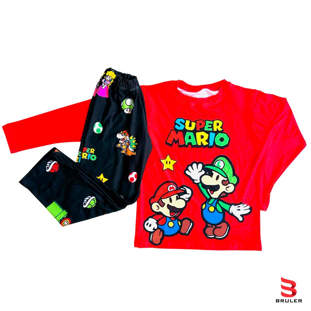 Pijama Mario Bros