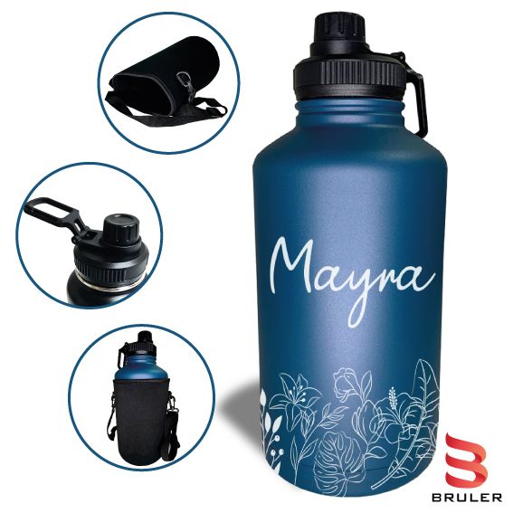 Tumbler 64oz azul con bolsa