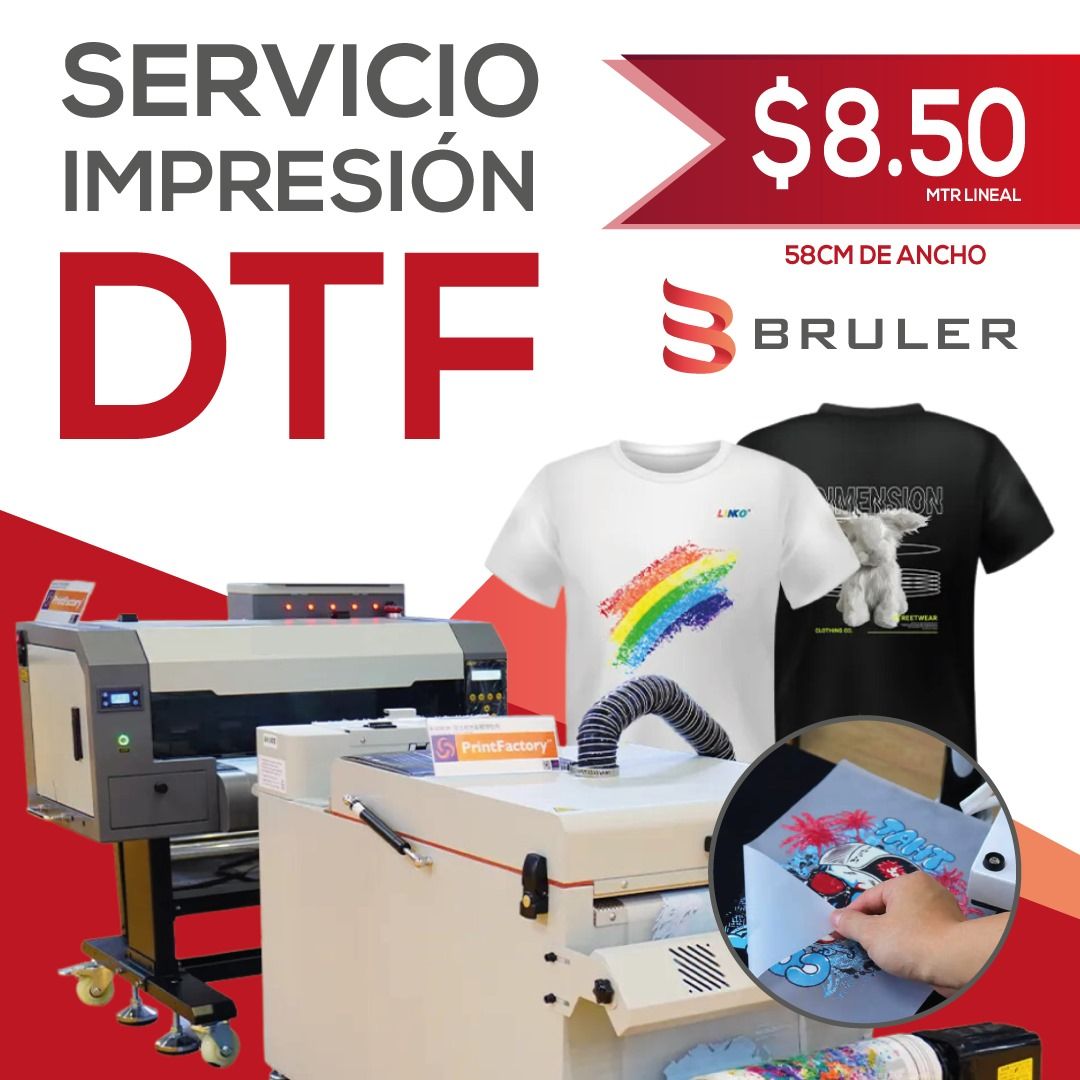 Impresión DTF