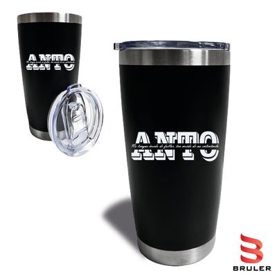 Tumbler 20 oz negro personalizado