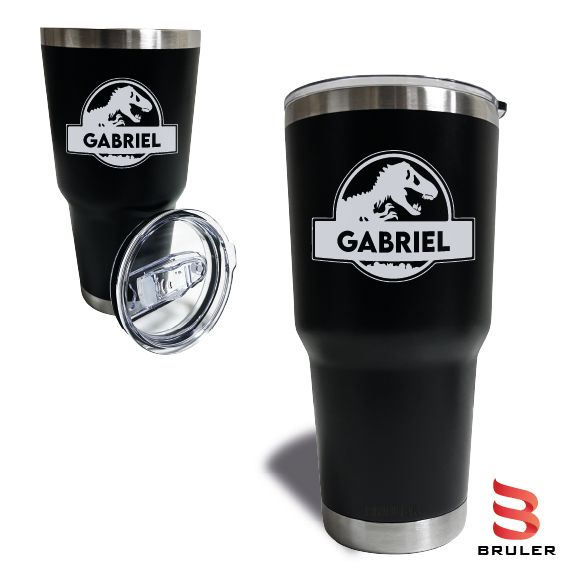 Tumbler 30 oz negro personalizado