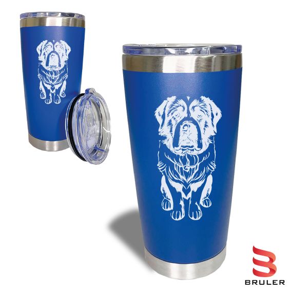Tumbler 20 oz azul personalizado