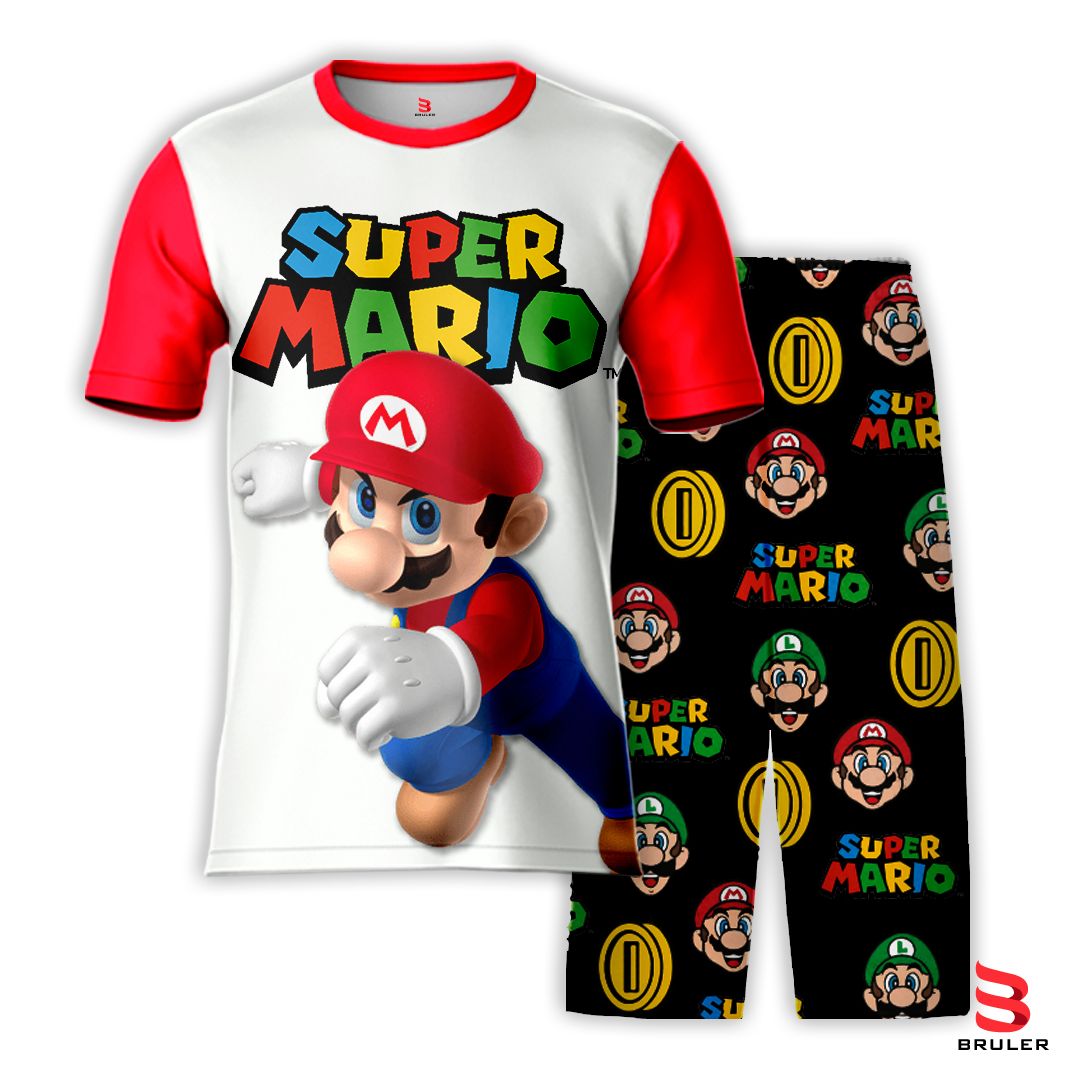 Pijama Mario Bros