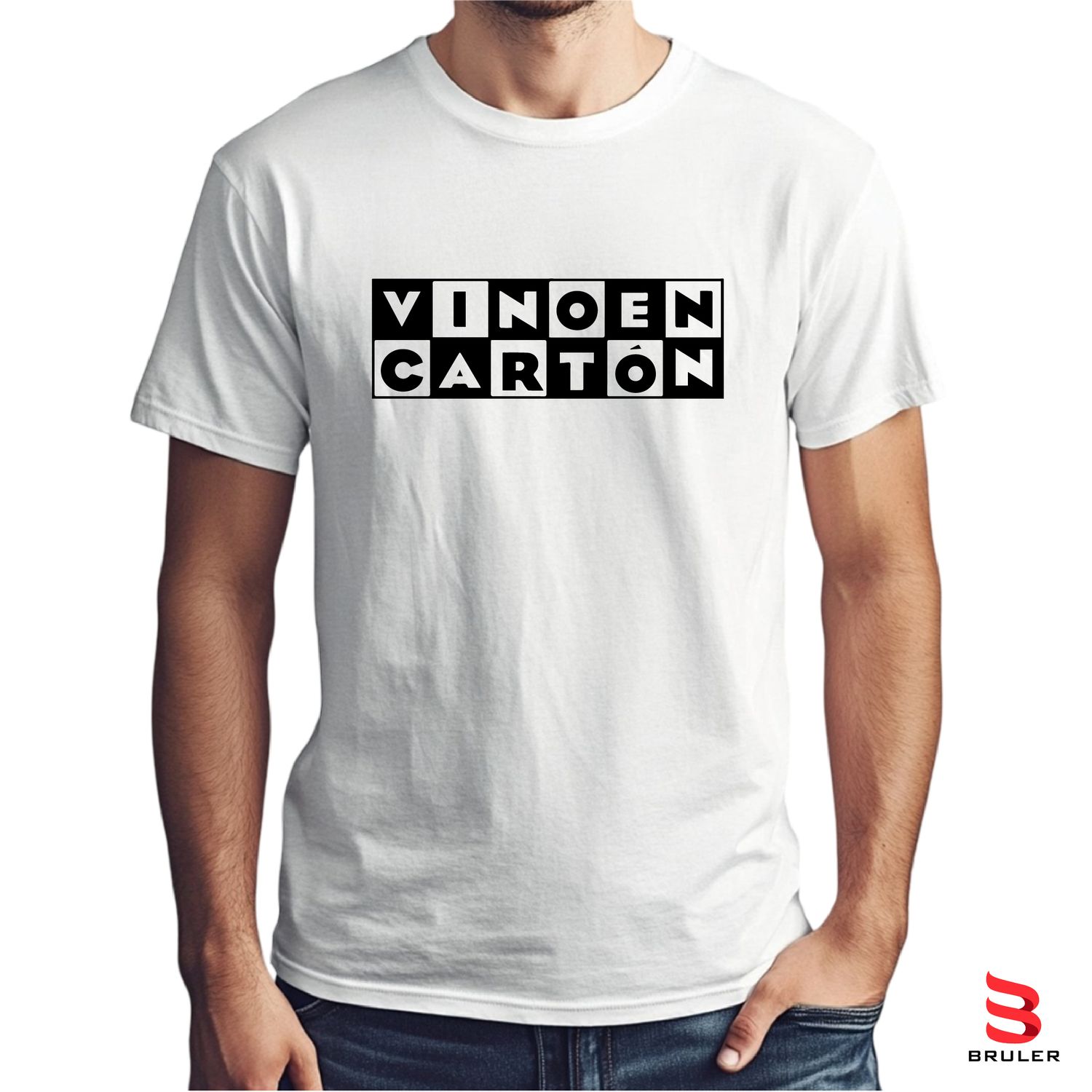 Camiseta VINO EN CARTON