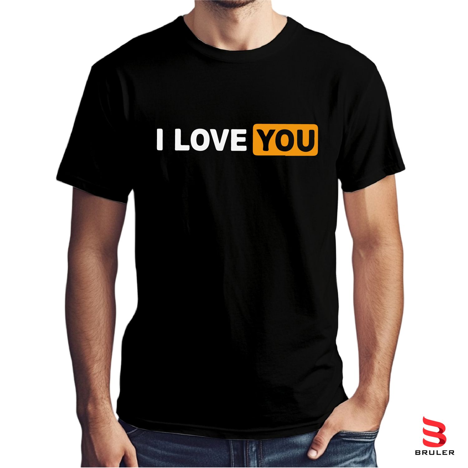 Camiseta I LOVE YOU