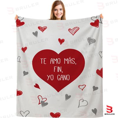 Cobija personalizada Te Amo