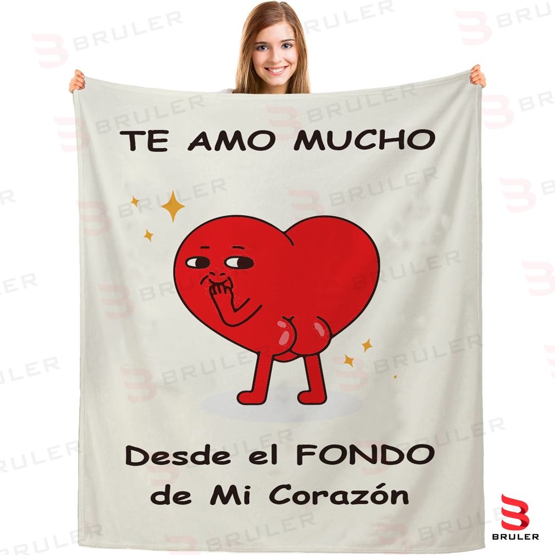 Cobija personalizada Corazón