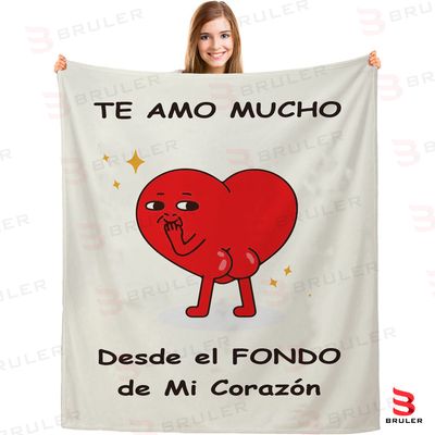Cobija personalizada Corazón