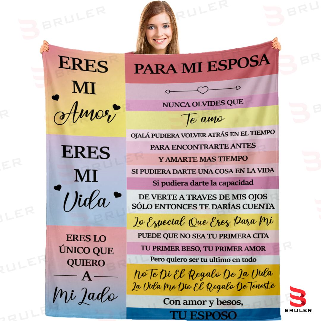 Cobija personalizada Esposa