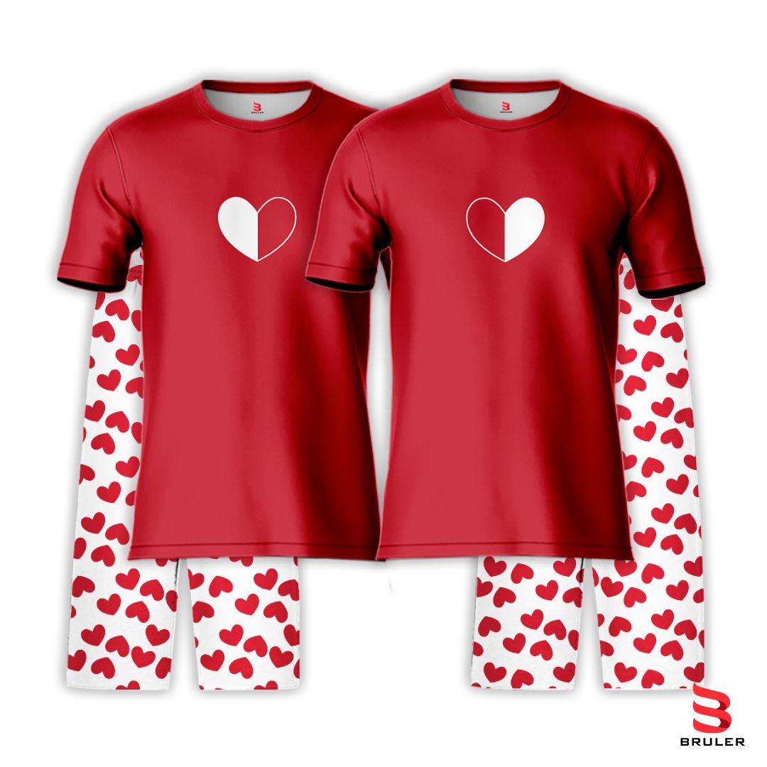 Pijamas Pareja Corazón