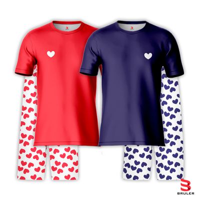 Pijamas Pareja Corazones