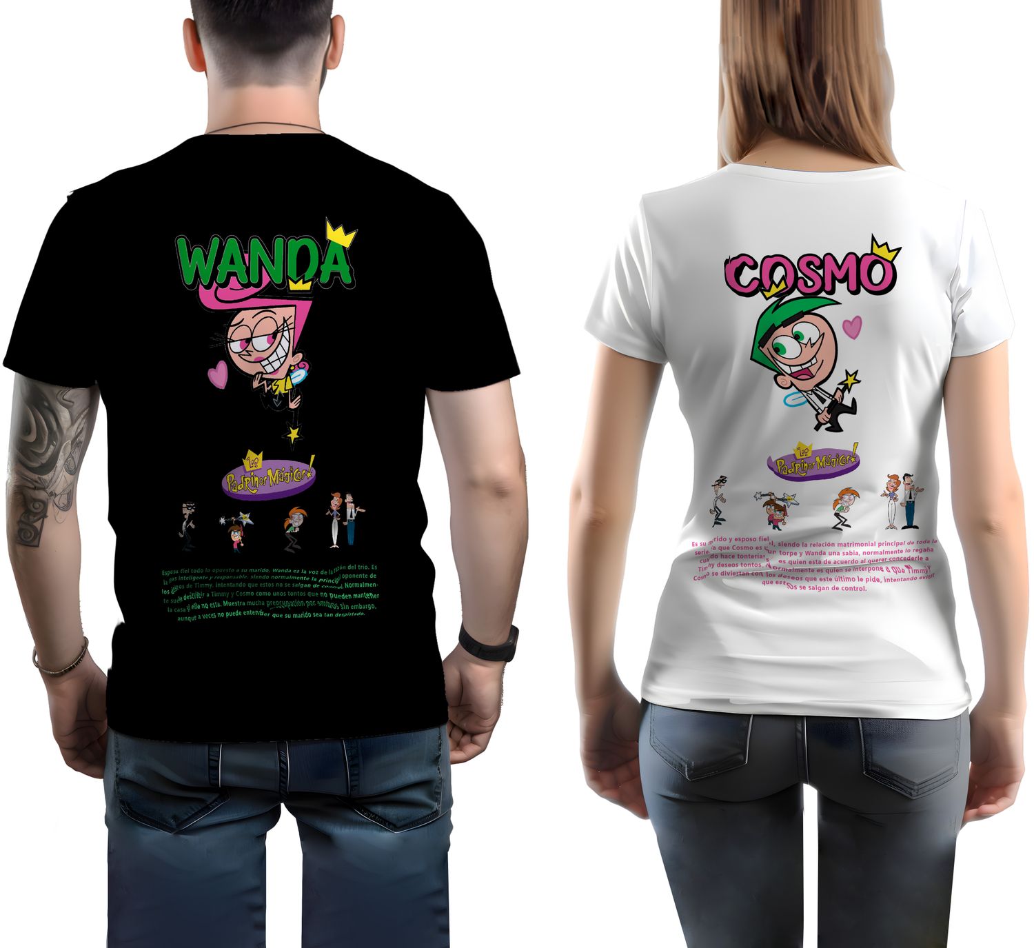 Camiseta personalizada PATRINOSMAGICOS