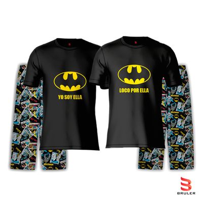 Pijamas Pareja Batman