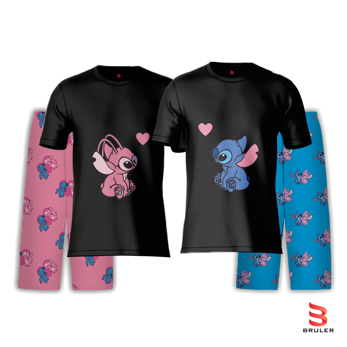 Pijamas Pareja Stitch