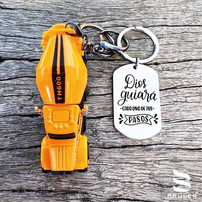 Llavero  grande con mezcladora 3D personalizado