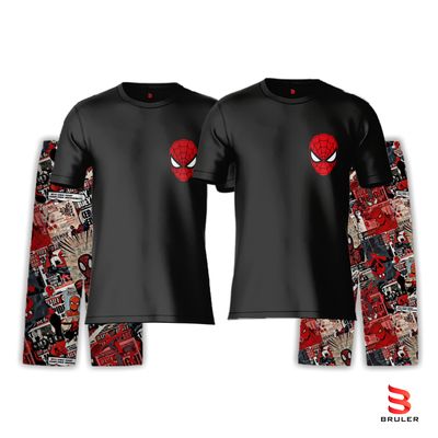 Pijamas Pareja Spiderman Comic