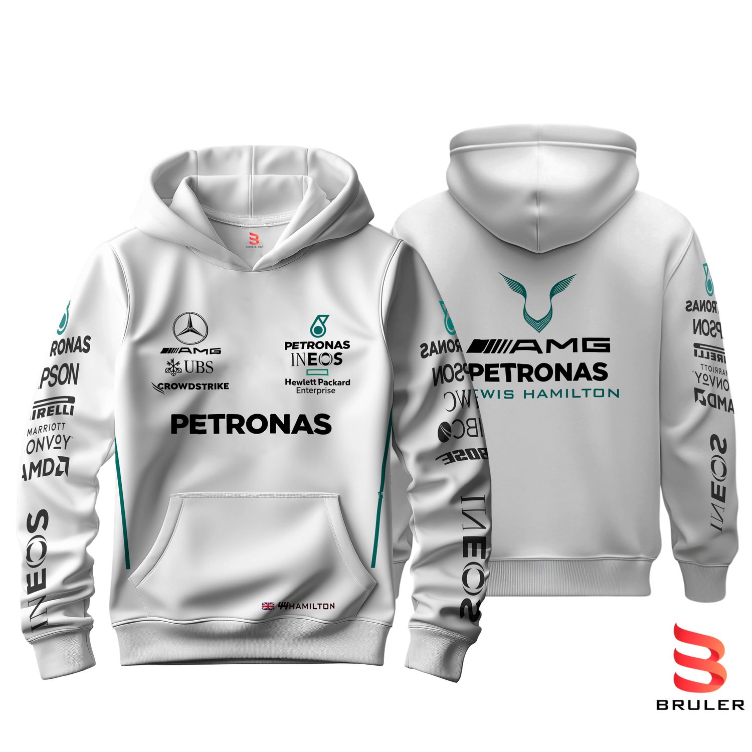 Hoodie personalizado Scuderia Mercedes