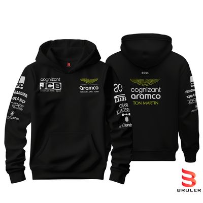 Hoodie personalizado Aston Martin Aramco Cognizant