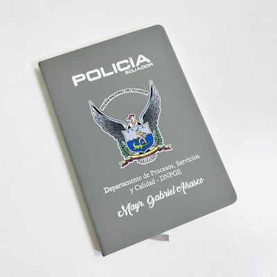 Cuaderno cuerina policia