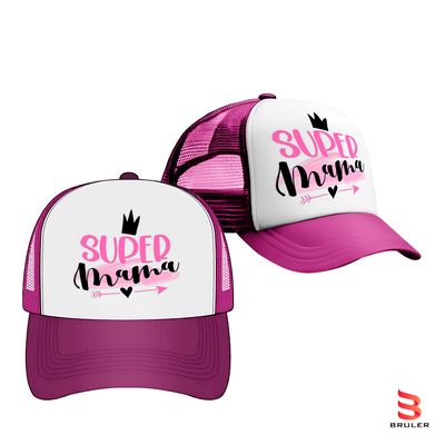 Gorra de malla Super Mamá