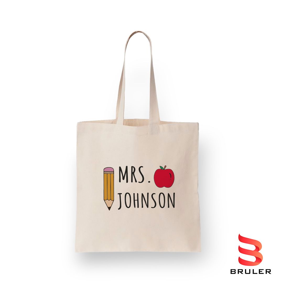 Bolso en lienzo Miss 30x40cm