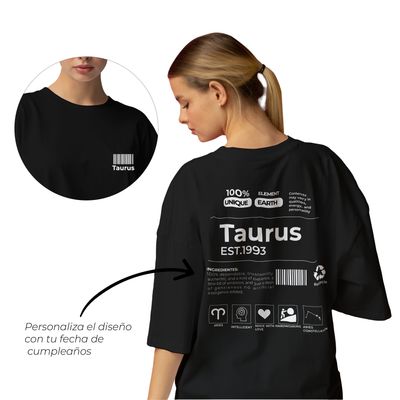 Camiseta signos del zodiaco Tauro Camiseta signos del zodiaco Tauro